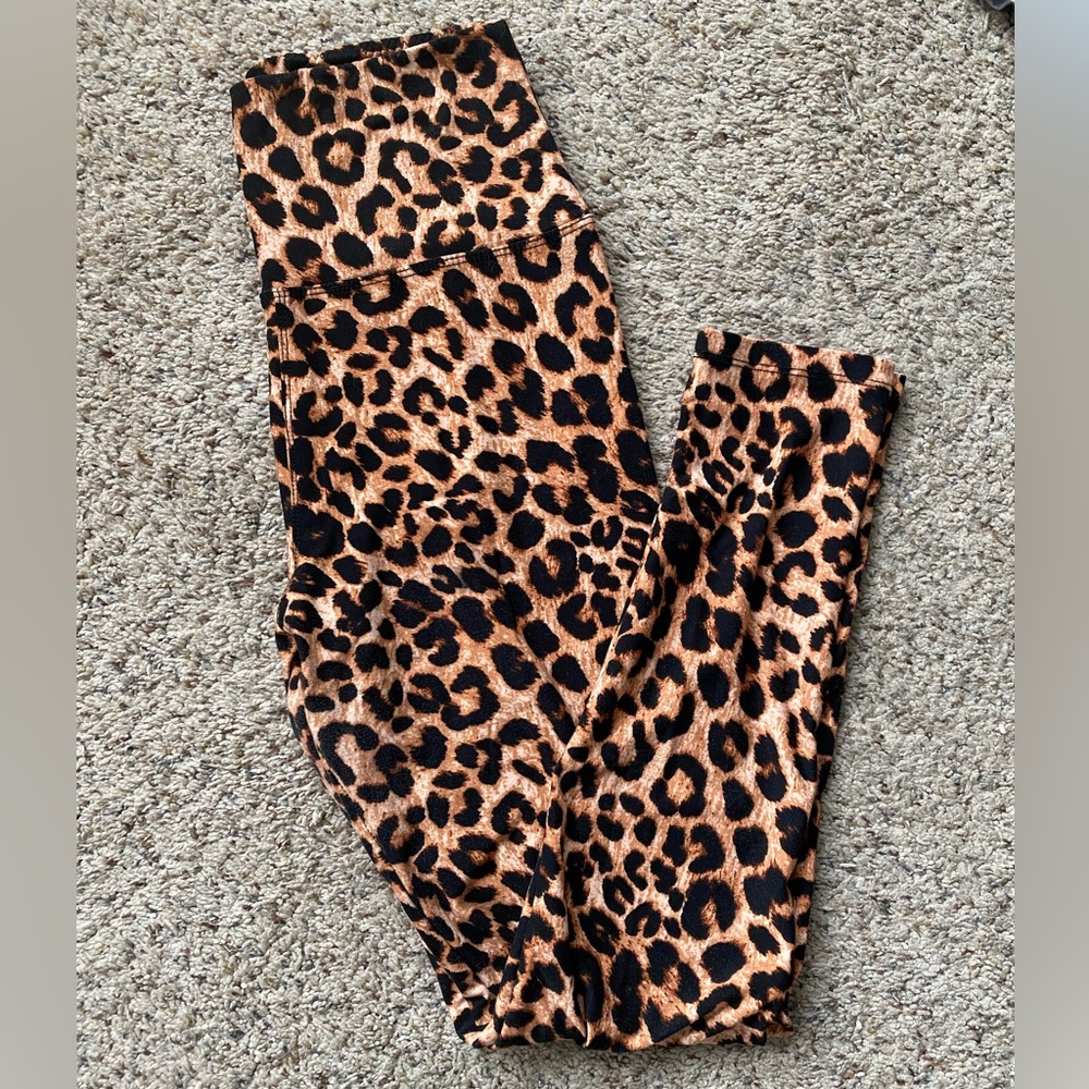 Gayhay high waisted leggings, leopard print, size S-M